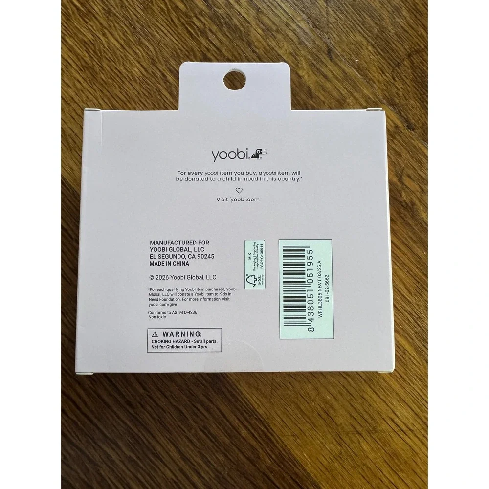 LoveShackFancy x Yoobi 5 Pack Highlighters Floral Chisel Tip Multicolor Inks NEW